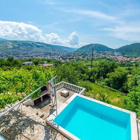 Perfect View Of Mostar - With Swimming Pool 외부 사진