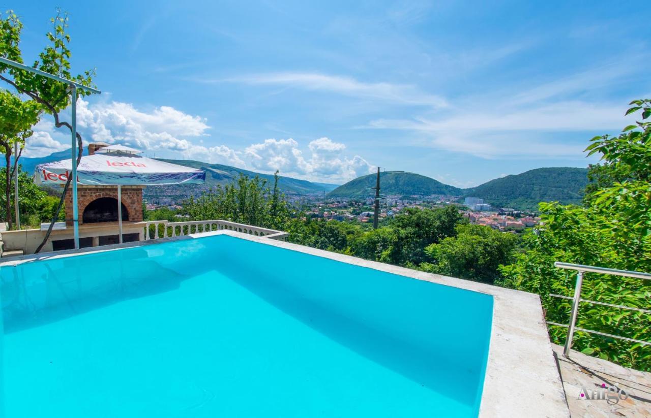 Perfect View Of Mostar - With Swimming Pool 외부 사진