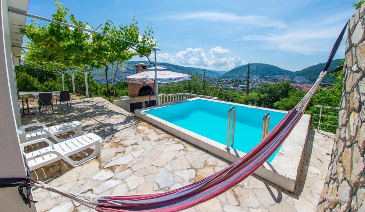 Perfect View Of Mostar - With Swimming Pool 외부 사진