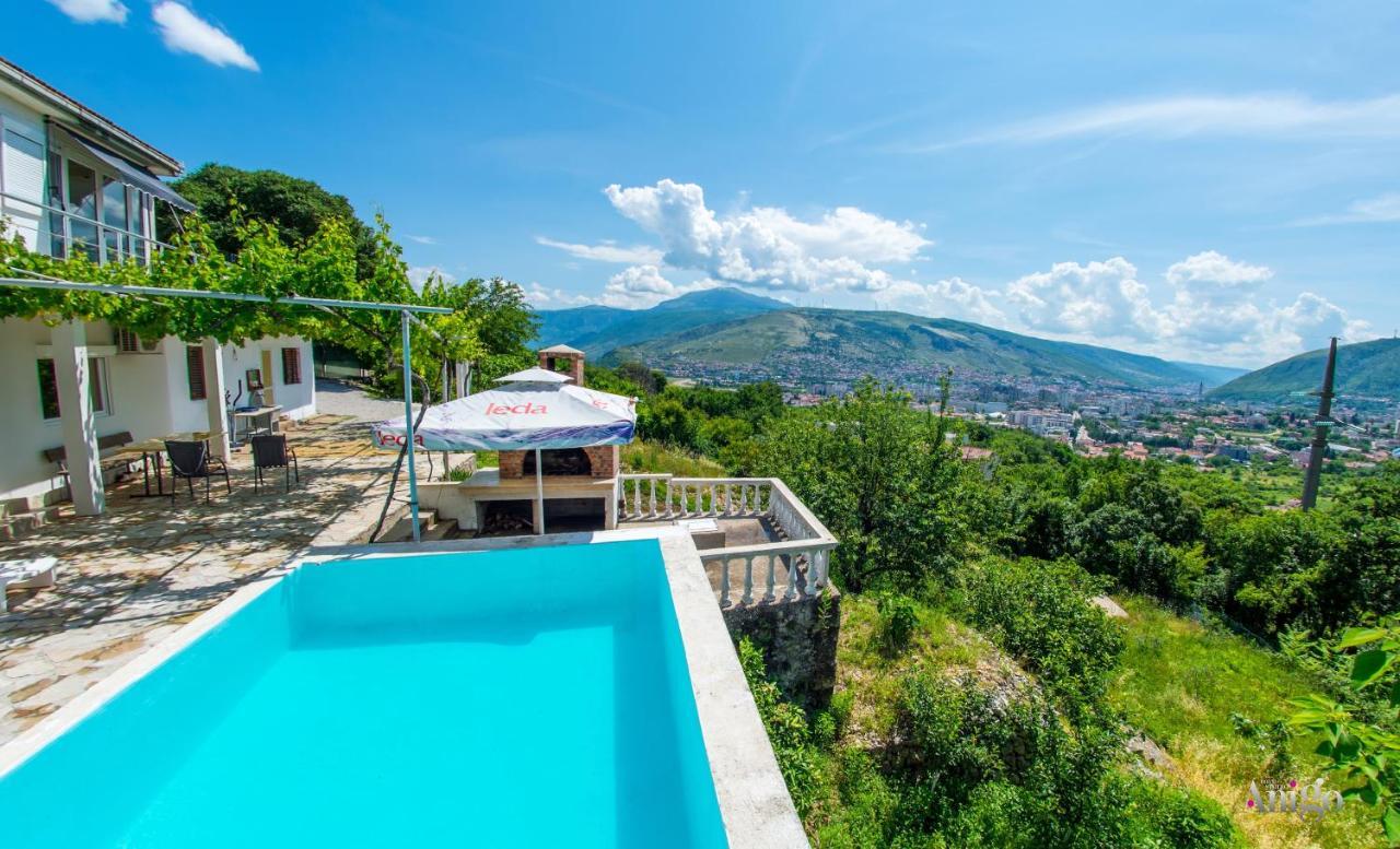 Perfect View Of Mostar - With Swimming Pool 외부 사진