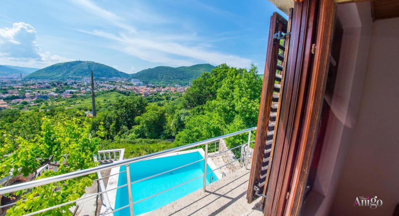Perfect View Of Mostar - With Swimming Pool 외부 사진